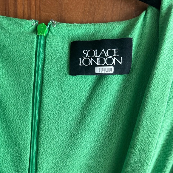 Solace London Green Lorena Gown US 4 - Picture 4 of 7